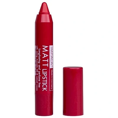 Imagen de Impala Barra de Labios Automática Matt Color Frambuesa Nº 13 Pintalabios Larga Duración Mate Labial Hidratante Lipstick Textura Cremosa y Efecto Bálsamo
