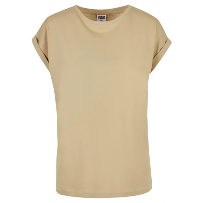Imagen de Urban Classics Extended Shoulder Camiseta básica, Mujer, Talla: 3XL, Unionbeige