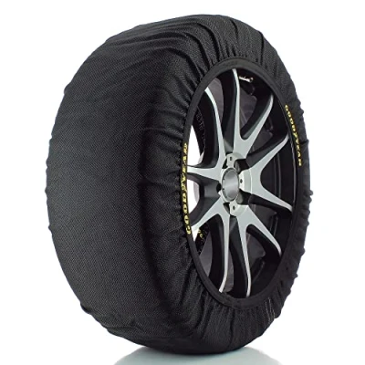 Imagen de Goodyear 10645 Cadenas de Nieve Textiles para Coche con Calcetines Nieve, Talla XXL Ö Norm V5121