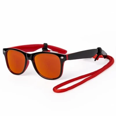 Imagen de Kiddus 5 10 Years KIDS Urban Unisex Gafas de sol para niños, Talla: One Size, Rouge