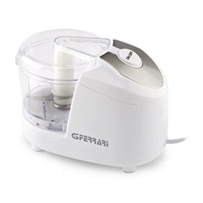 Imagen de G3 Ferrari G20010 Realmix Picadora, 250 W, 0,4 litros, acero inoxidable, blanco/plateado