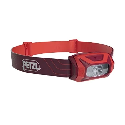 Imagen de PETZL Linterna TIKKINA Unisex, Rojo, Talla Única
