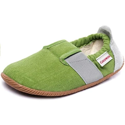 Imagen de Giesswein Türnberg, Zapatillas Algodón Unisex niños, Verde, 30 EU