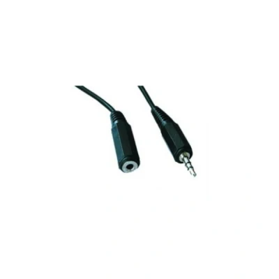 Imagen de Cable conector audio 3,5 mm negro 3 metros