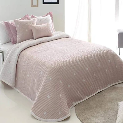 Imagen de Reig Marti Colcha Capa DEMPSY Cama 90 Cm Color Rosa C02