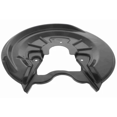 Imagen de VAICO V10 5009 Chapa Protectora de Disco Freno Eje trasero izquierda Original calidad VOLKSWAGEN: Golf 5, 6, 6