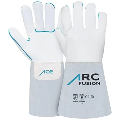 Imagen de ACE ARC Fusion Guantes de trabajo para soldador (piel, protección soldar, EN 388/12477 12/3XL, 1 unidad)