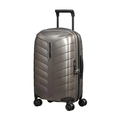 Imagen de Samsonite Attrix Spinner S, Equipaje de Mano Ampliable, 55 cm, 38/44 L, Marrón (Dune)