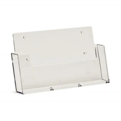 Imagen de taymar Soporte para folletos en formato DIN A5 horizontal montaje pared, 1 unidad