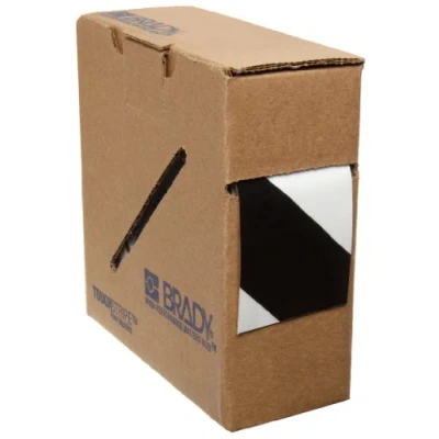 Imagen de Cinta Rayas Toughstripe, 50.80mm x 30.48m, Blanco Negro