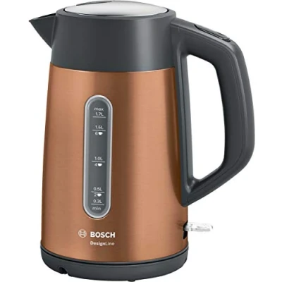 Imagen de Bosch Hausgeräte DesignLine Hervidor de Agua, 2400 W, 1.7 litros, Cobre