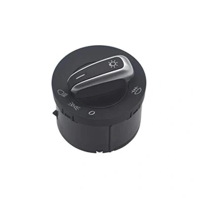 Imagen de ZEALfix Interruptor de Perilla Control la luz Antiniebla del faro los faros Delanteros 3C8941431B para Jetta Golf 5 6 Passat B6 Rabbit Tiguan Caddy