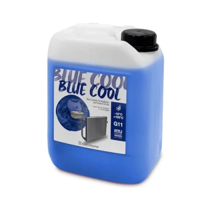 Imagen de ErrecHome Blue Cool, Fluido para Radiador Azul 10C/+103C, Anticongelante G11 con paquete inhibidor NAP FREE, Listo usar, 5 Litros