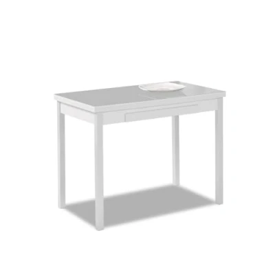 Imagen de ASTIMESA Mesa de Cocina Extensible, Gris, 140 x 50 cm