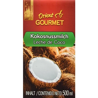 Imagen de Orient Gourmet Leche de Coco Contenido Grasa 17 19% 12 Tetra Pack