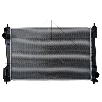 Imagen de NRF EASY FIT 53455 Radiador, refrigeración del motor Aluminio 620 398 26 con junta anular Aletas soldadas OPEL: Corsa D Hatchback