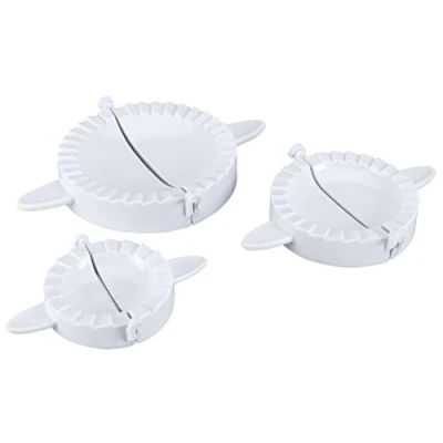 Imagen de Metaltex Juego 3 MOLDES EMPANADILLAS &#039;Ravioli&#039;, plastico, Blanco, Estandar