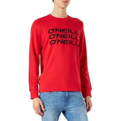 Imagen de O&#039;Neill Triple Stack Crew Sweatshirt Sudadera, Hombre, 3120 Plaid, Regular