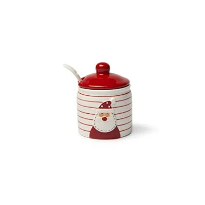 Imagen de Excelsa Snowman Azucarero con cuchara, 250 ml, cerámica