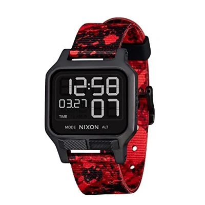 Imagen de Nixon Reloj Digital para Hombres de Cuarzo con Correa en Caucho A1320 008 00
