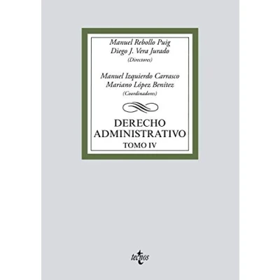 Imagen de Derecho administrativo: Tomo IV (Derecho Biblioteca Universitaria de Editorial Tecnos)