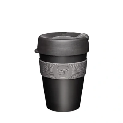 Imagen de KeepCup Taza de café plástico reutilizable original Tapa a prueba salpicaduras, sin BPA, grado barista Mediana 340 ml Doppio