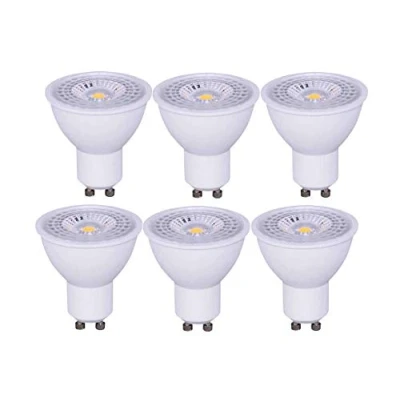 Imagen de COUSON Bombilla Led Gu10 COB 6W Luz Blanca Neutra 4000K Pack de 6 Unidades