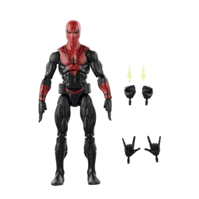 Imagen de Hasbro Marvel Legends Series, Spider Shot, Figura de acción Coleccionable 15 cm para Adultos, Inspirada en los cómics Man