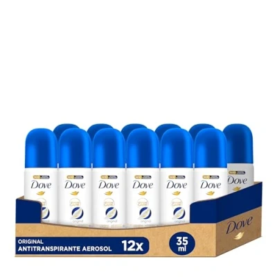 Imagen de Dove Advanced Care Desodorante Original Protección 72 horas Spray 35ml, pack de 12 Unidades