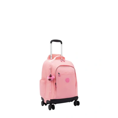 Imagen de Kipling New Zea, Mochila Grande con Ruedas, Rosa (Coral Sea)