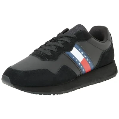 Imagen de Tommy Jeans Modern Runner Zapatillas, Hombre, Talla: 41, Black Zapatos