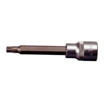 Imagen de KS TOOLS 911.1524 Piezas insertables de llave cubo DIN3120, ISO1174 T30 Acero cromo vanadio Torx moleteado