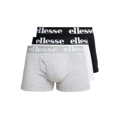 Imagen de ELLESSE CALZONCILLOS HALI_3 PACK NEGRO BLANCO GRIS S