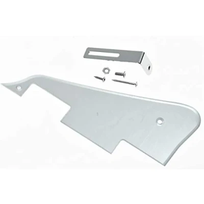 Imagen de Dopro Silver Mirror LP Golpeador de guitarra con soporte cromado para Epiphone Les Paul