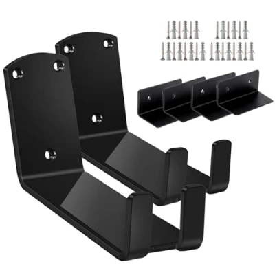 Imagen de Soporte de Pared Para bicicleta, 2 Ganchos Pedales, Bicicletas por el Pedal bicis eléctricas, Carretera, MTB