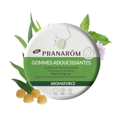Imagen de Pranarôm Aromaforce Gomas Suavizantes Eucalipto Globuloso/Menta Pimienta