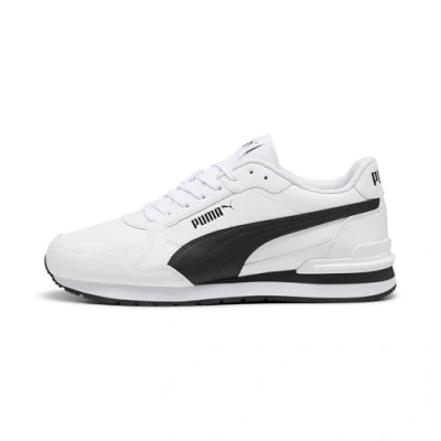 Imagen de PUMA Zapatillas unisex St Runner V4 L, White Black Cast Iron, 36 EU