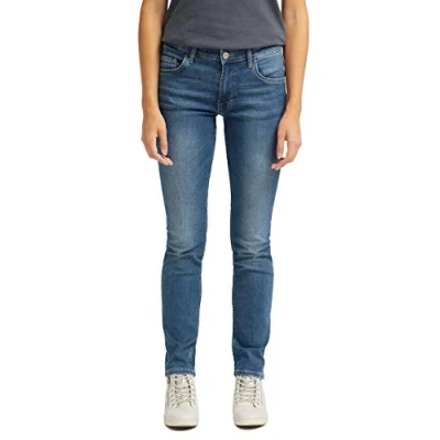 Imagen de MUSTANG Style Rebecca Vaqueros Slim, Azul (Medium Bleach 312), Talla única (Talla del Fabricante: 32) para Mujer