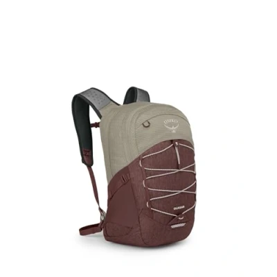 Imagen de Osprey Quasar mochila unisex para desplazamientos diarios Sawdust Tan/Raisin Red O/S