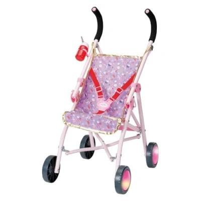 Imagen de Baby Born Happy Birthday Deluxe Buggy Star &amp; Space Theme Easy For Small Hands, Creative Play Promotes Empathy Social Skills, Toddlers 3 Years Up Includes Clip On Beaker