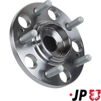 Imagen de JP GROUP 3551400700 Buje de rueda 5 sin cojinete rueda, con perno sujeción accesorios Eje trasero izquierda, trasero, derecha