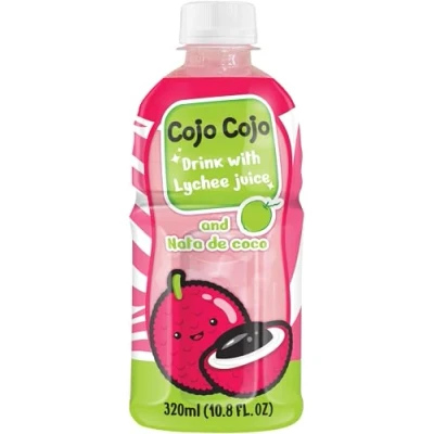 Imagen de COJO Bebida con zumo de lichi y nata coco 1 x 320 ml Guardar traducción