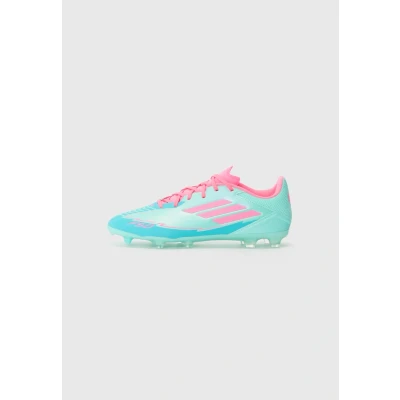 Imagen de adidas Performance Messi F50 League Botas de fútbol con tacos, Hombre, Talla: 40, Flash aqua/lucid pink/lucid cyan Zapatos