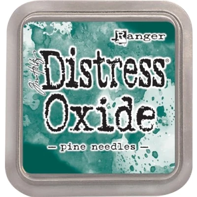 Imagen de Ranger Tim Holtz Distress Oxide Brushed Corduroy a 2x2 Raised Pad, with Water Reactive Dye Ink Tinta Cord, Gris, 7.6 X Cm
