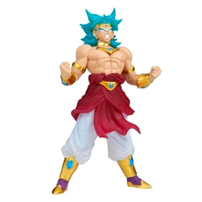 Imagen de Banpresto Figura de Acción Broly Super Saiyan Dragon Ball Z, Clearise 17 cm, BP89721P Multicolor, Coleccionable, optimo para los fanaticos del Anime