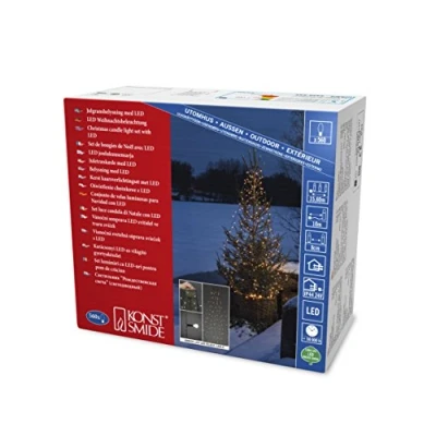 Imagen de Konstsmide 6329 800 Guirnalda de Luces ledes, Dorado, 560 LEDs, 2