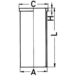 Imagen de Camisa de cilindro KOLBENSCHMIDT 89513190