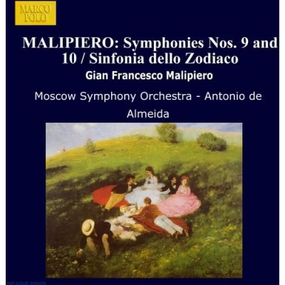 Imagen de MALIPIERO: Symphonies Nos. 9 and 10 / Sinfonia dello Zodiaco