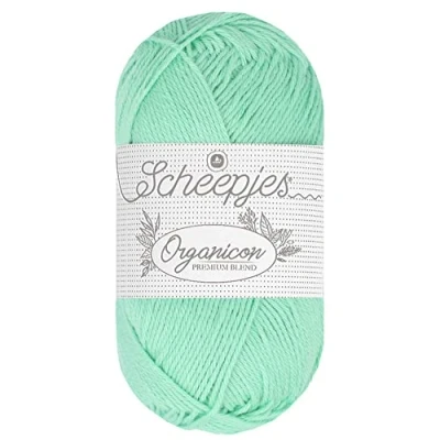 Imagen de Scheepjes 229 Menta Verde Organicon Hilo 1x50g