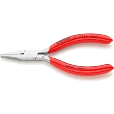 Imagen de Knipex Alicate de presión para mecánica precisión cromado, recubiertos plástico 125 mm 37 13